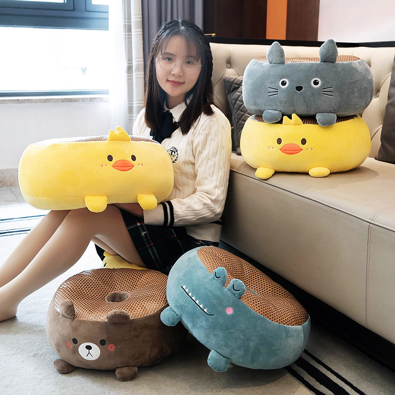 Summer cool mat futon cushion home floor sitting pier bedroom butt mat tatami mat fart cushion bay window