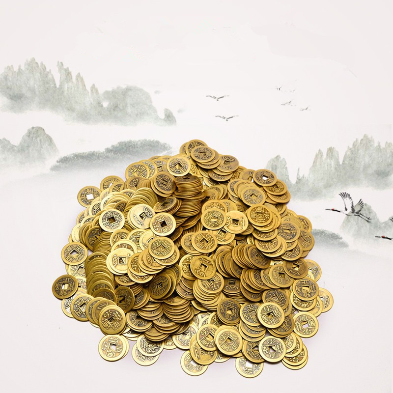 Five-Dead Three God Six God Eight Emperor Nine Ten Copper Money Shunji Kangzheng Jia Ling Copper Money