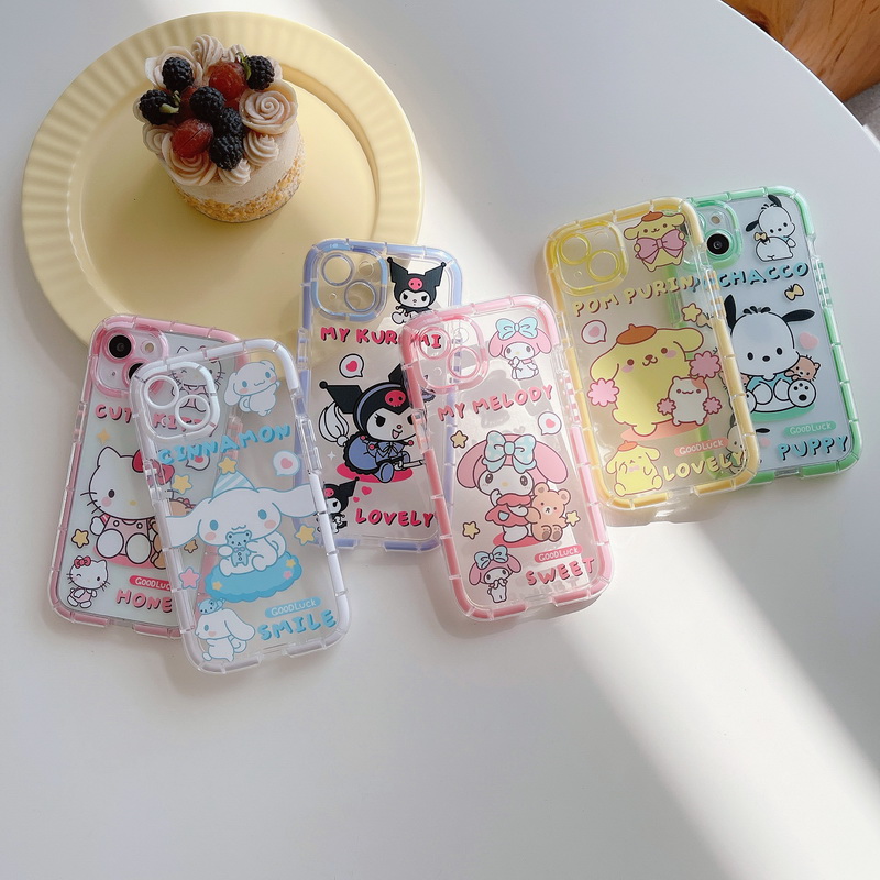 Kulomi is suitable for Apple 13Promax mobile phone protective shell iphone12 11 Yugui dog cartoon shell Melody XR
