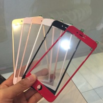 Suitable for iphone6 Baked Porcelain Tempered Glass phone cling film Apple 6plus78 Full Screen China Red Pink Black