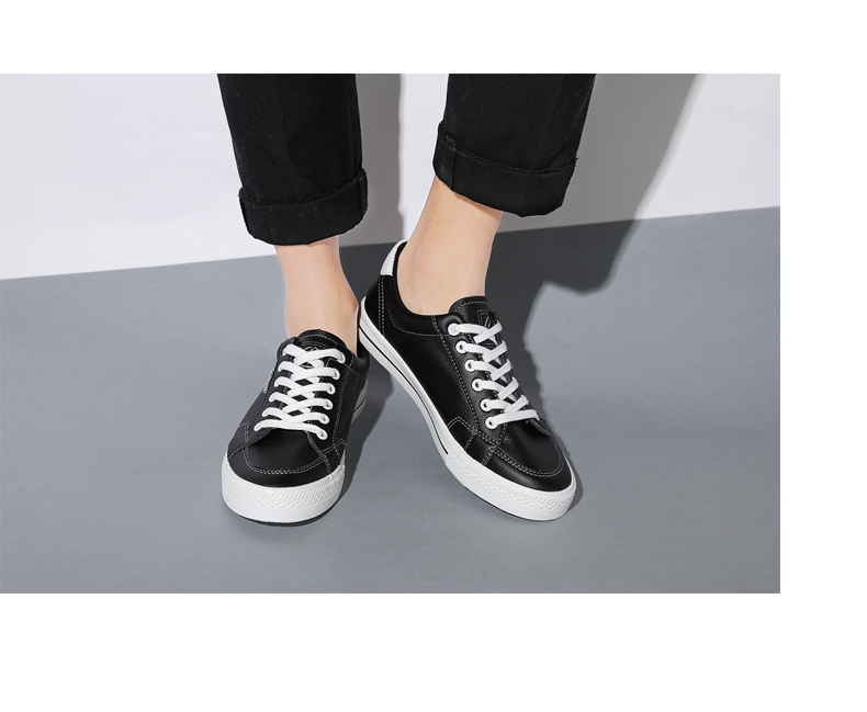 Giày da nam màu trắng nam thấp để giúp giày thường 2019 mùa thu giày nam mới - Giày thấp giày thể thao nam sneaker