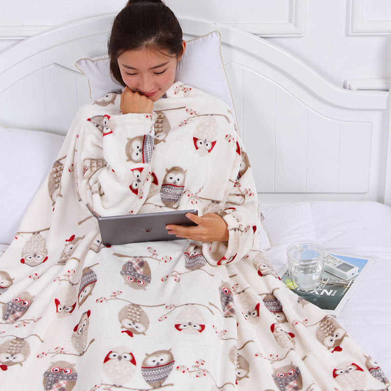 Lazy Blanket with Cute Sleeves, Thickened Cape, Wearable for Naps, Multifunctional Home Wear, Full-Body Blanket Lazy Blanket with Cute Sleeves, Thickened Cape, Wearable for Naps, Multifunctional Home Wear, Full-Body Blanket