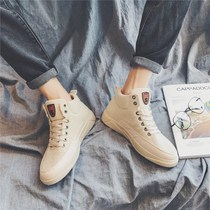 2017 Autumn new Joker hip hop high-top shoes mens sports and leisure board shoes Korean students trend mens shoes