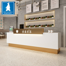 Cashier Small milk tea shop Bar Simple modern clothing store Beauty salon Club Front desk Reception counter