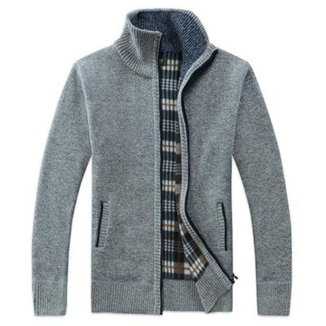 Autumn coat men's Korean style trendy loose large size casual spring and autumn new long-sleeved sweater cardigan men's knitted sweater