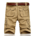 Mùa hè dụng cụ quần short nam mùa hè giản dị nhiều túi nam cotton mỏng cộng với phân bón cộng với quần short đi biển béo quần đùi nam Quần làm việc