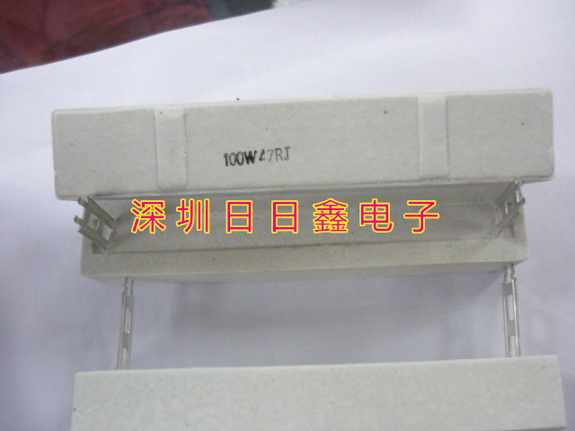 Direct selling cement ceramic resistor LED light box brake load brake variable frequency power supply aging current limit 100W200R