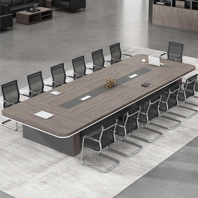 Conference table long table minimalist modern office table and chairs combination training large and small office strip table office furniture