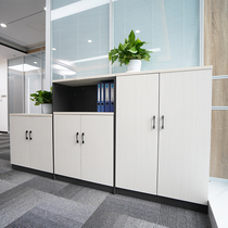 Office documents short cabinet wooden long strip short cabinet data cabinet drawer tea cabinet storage locker floor cabinet partition cabinet bookcase