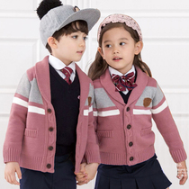  Kindergarten garden suit suit Mens and womens childrens performance suit Primary school school uniform Poetry recitation chorus suit Childrens performance suit