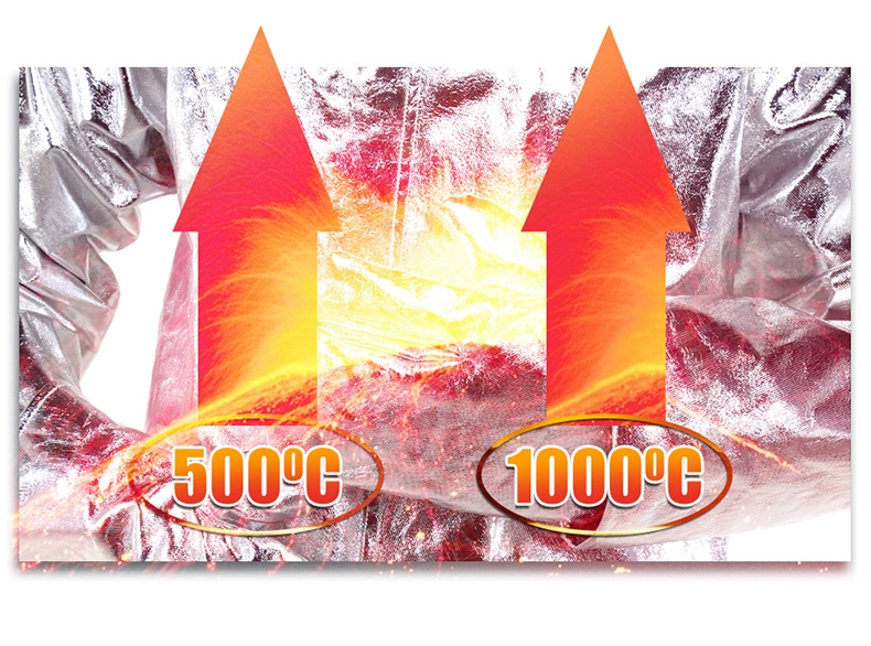 Quần áo cách nhiệt chống cháy 500 độ 1000 độ Lính cứu hỏa quần áo phòng cháy chữa cháy tại nhà quần áo bảo hộ chống cháy chịu nhiệt độ cao quần áo tránh cháy áo bảo hộ có quạt