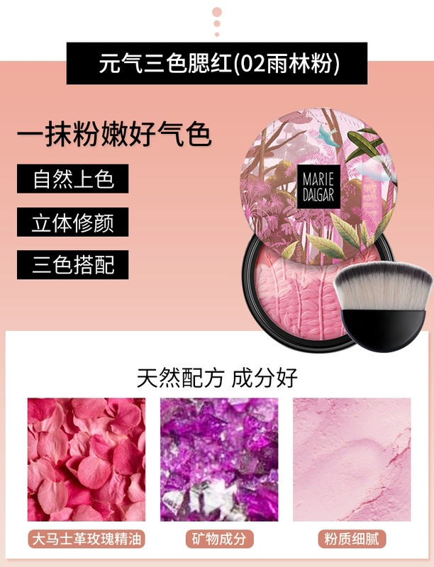 Mary 佳 彩妆 trọn bộ kết hợp cho người mới bắt đầu không thấm nước bền mỹ phẩm chính hãng quầy hàng nữ