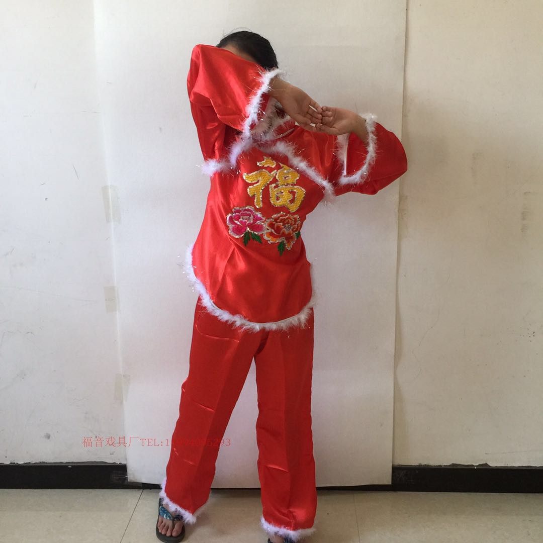 The Rice Sprouts song suit Out of service 2018 new sets of suit female adults Aged Fan Dance Waist Inspiration Square Dance out of the suit