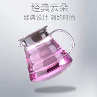 Cloud pot hand coffee pot Chia sẻ nồi nhiệt thủy tinh dễ thương nhà cà phê nồi hoa ấm trà dụng cụ cà phê