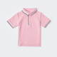 Trẻ em hiệu suất quần áo mùa hè một mảnh áo top POLO chàng trai cô gái màu hồng áo 61 ngày của trẻ em tay áo ngắn.