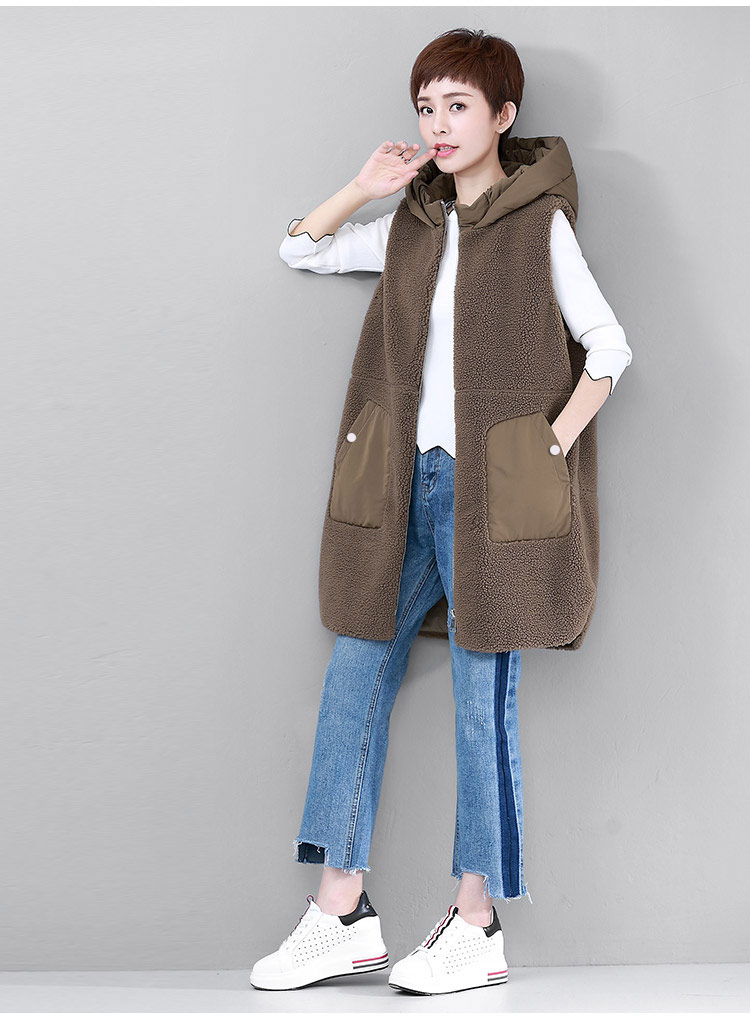 Débardeur hiver femme DKCHENPIN en Polyester - Ref 3177750 Image 13