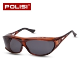 Поляризованные солнцезащитные очки для близорукости для мужчин, большие размеры, специальные солнцезащитные очки с зажимом для вождения, можно использовать с очками для близорукости для женщин