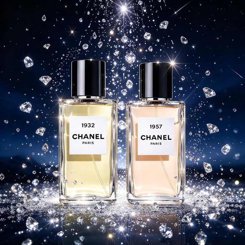 Chanel Collection 1957 Lion Yellow Green Pink Orange Purple Orange Vibrant Encounter Sensual Charm 1932 Women's Perfume