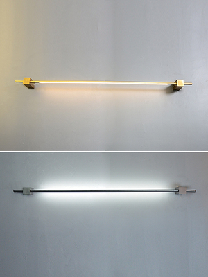 Mural Geometry Strip Wall Lamp Modern Minima Living Room Corner Hotel Decent Board Room Dining Room Soft Dress Custom Background Wall