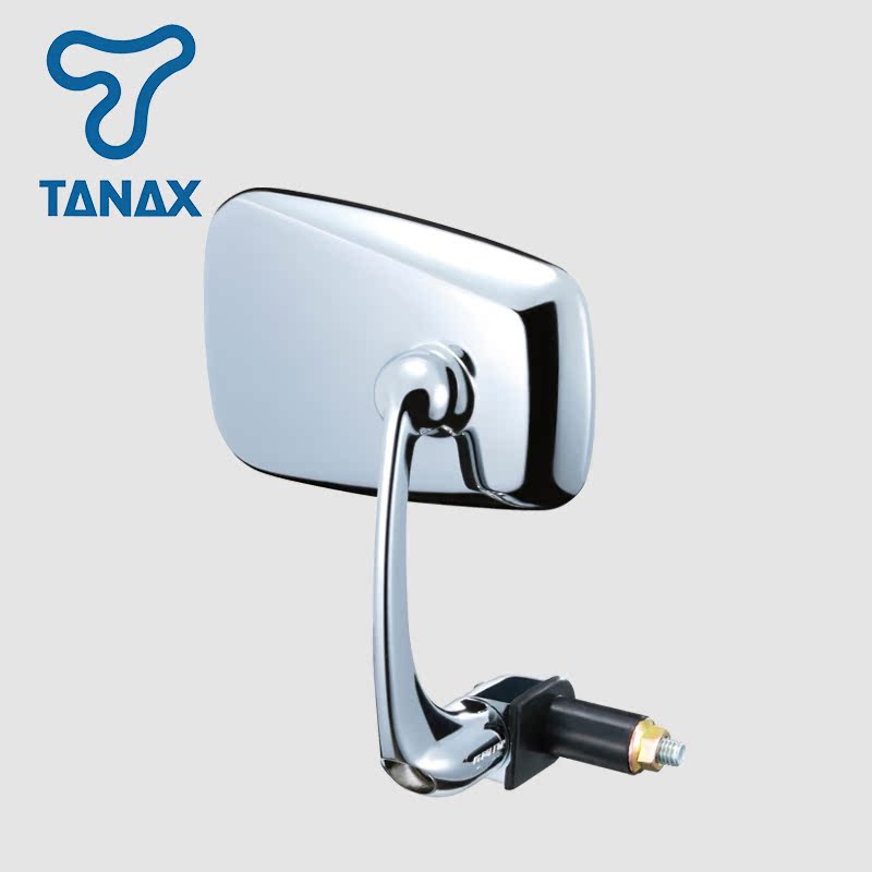 Japanese TANAX NAPOLEON Motorcycle Rearview Mirror Mirror Insert HANDLE TYPE AP SINGLE