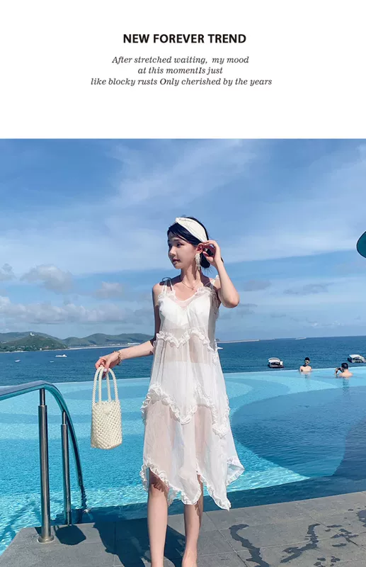 2020 mới bộ bikini xẻ ba mảnh phù hợp với ngực nhỏ gợi cảm thu thập trong gió lưới gạc áo tắm mùa xuân nóng phụ nữ - Bikinis