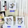 miếng nhỏ đơn giản cross-stitch thêu dễ thương phần sinh viên thủ nếm mô hình phòng ngủ con tươi và đáng yêu - Công cụ & phụ kiện Cross-stitch mua tranh về tự thêu tay