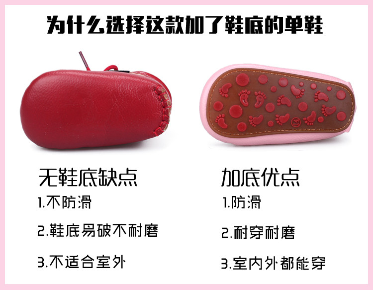 Chaussures enfants en cuir suture de voiture pour printemps - Ref 1036864 Image 6