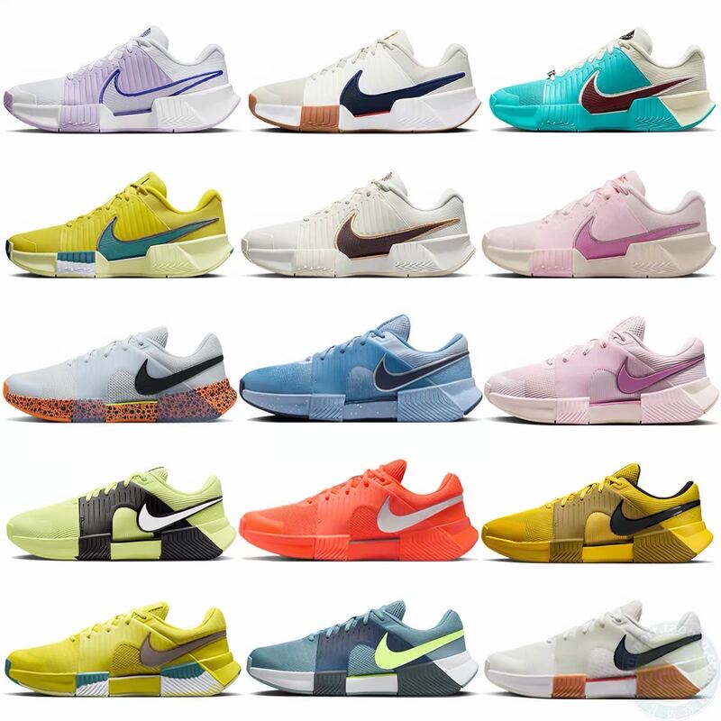 Nike Zoom Gp Challenge1 Men's and Women's Wear-Resistant Hard Court Cushioning Tennis Shoes Fv2285-900