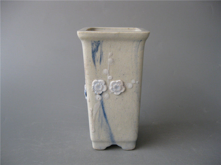 Min Qingmin Ceramics Porcelain Flower Pot flower pots Flowerpot Ceramic Basin Old Porcelain Old Flowers Basin Bonsai Multi Meat Basin pen holder