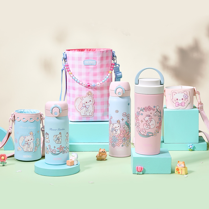 Tan Jianci's Same Thermos [520 Heartbeat Series] Sanrio Secret Garden Series Insulated Cup Water Bottle