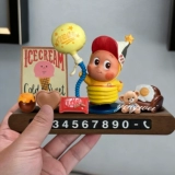 Bubble Mart Star временная парковочная пластина движущийся номерной знак телефона украшение центральной консоли автомобиля для девочек автомобиль подарок