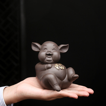 Purple sand tea pet can raise Tea Art small ornaments