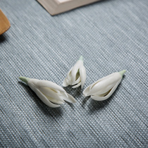 Creative Handmade Ceramic Flower Specialty Tea Spotting Piece boutique Nourishing Jade Orchid Pen Bay Home Accessories Accessories