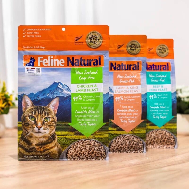 New Zealand K9Natural Cat Freeze-Dried Chicken Pet Snacks Companion Cat Food for Kittens and Adult Cats