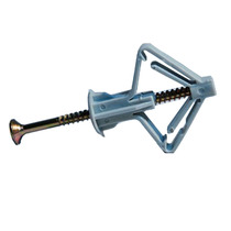 Nylon aircraft plasterboard hollow wall plastic hollow expansion 304 stainless steel aircraft expansion screw