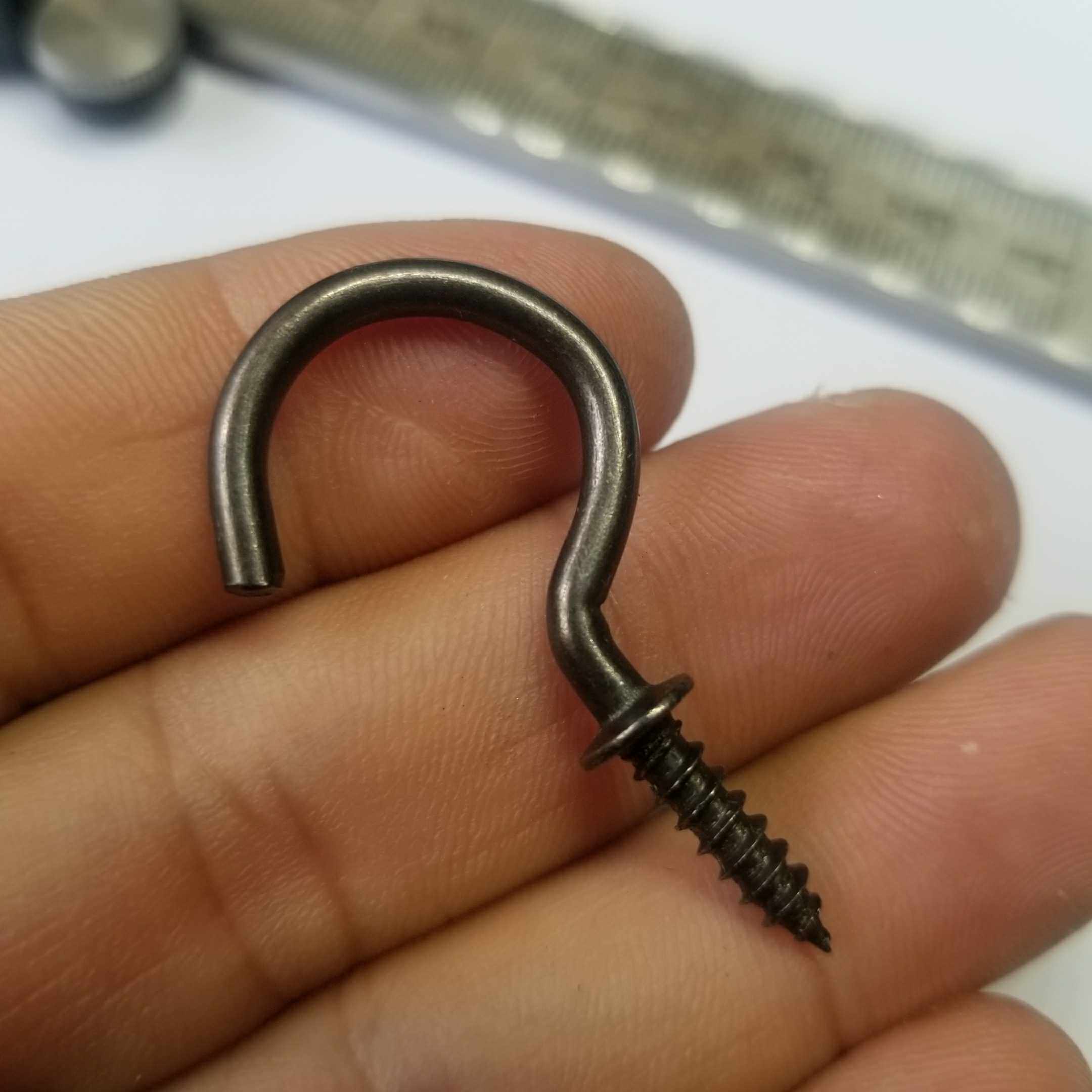 Light Hook Wind Hook Screw Hook Screw Trim Type Screw Iron Hook Incorporated Home Wall Plank Hook