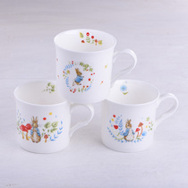 Bone Porcelain Milk Cup Black Tea Coffee Mark Cup Ceramic Creative Cartoon Cute Rabbit Office Ladies water glass