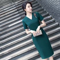 Banquet evening dress dress women 2021 New temperament celebrities luxury big name usually can wear mother dress high-end