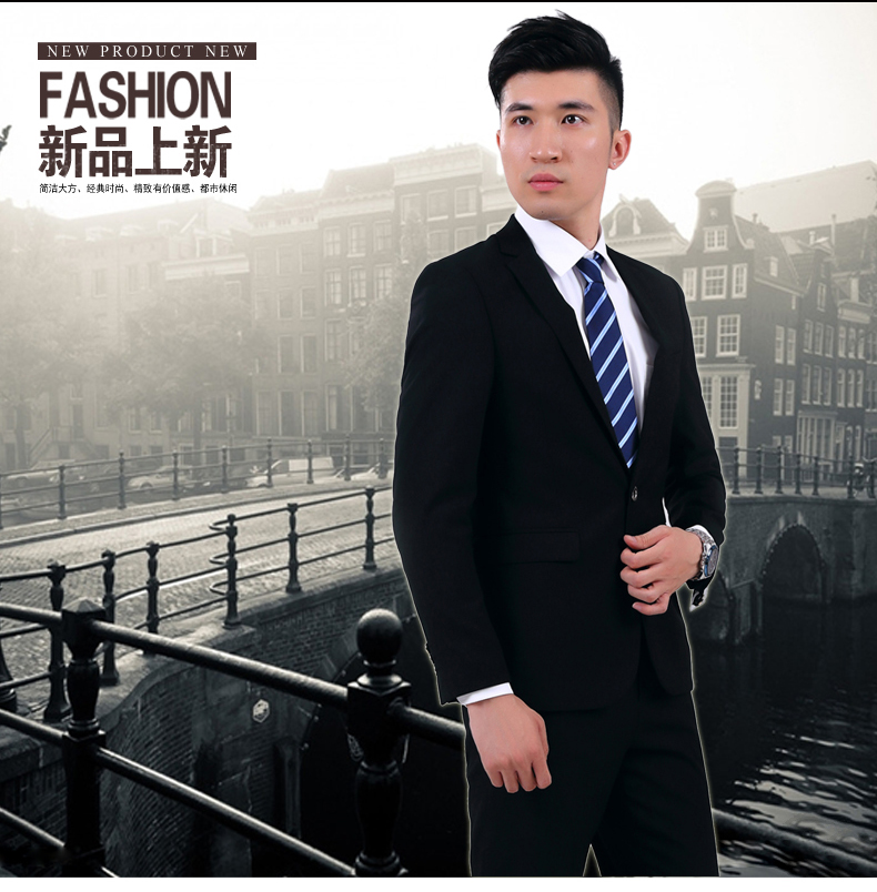 Costume homme en coton pour automne - Ref 1570756 Image 12