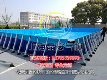 Large Outdoor Water Park Pleasure Equipment Water Trespass Bracket Pool Swimming Pool Inflatable Water Slide Composition