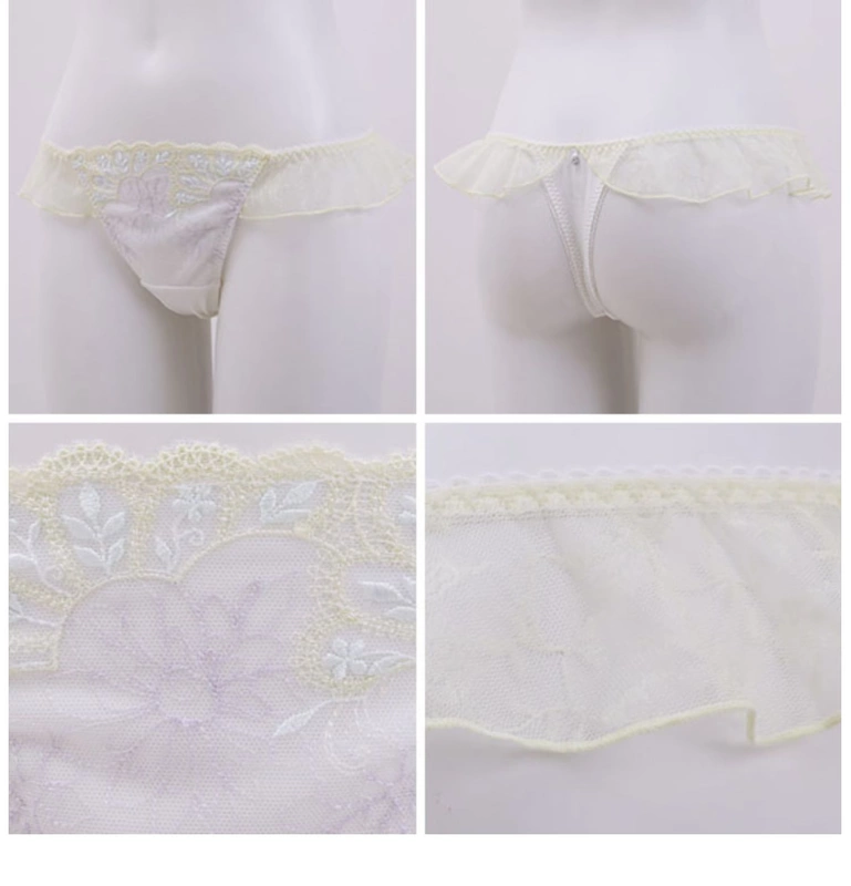 Áo ngực ruy băng Shi Luohan Duo Womens Thong cỡ M Wacoal Wacoal BRB400 phù hợp với quần chữ T sexy - G-string