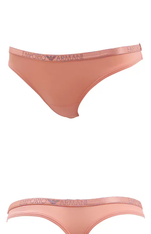 Thơ Luo Han Duo Womens Thong XS-S Size EMPORIO ARMANI Thoải mái, Liền mạch, Không trong suốt Thong - G-string