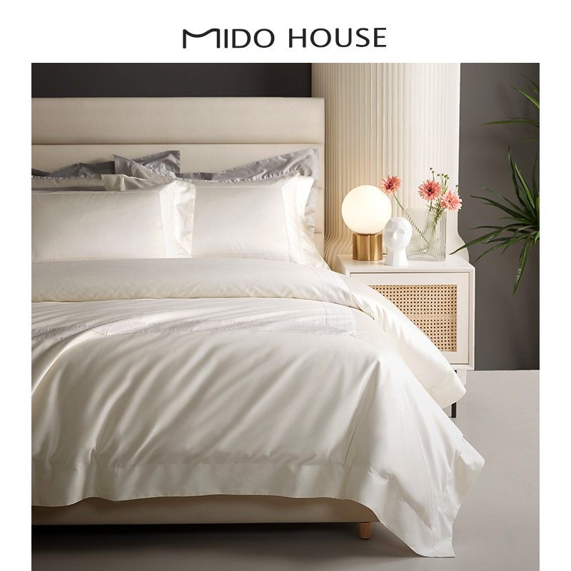 MIDO HOUSE inscription 2022 spring summer new product 200 750TC high extravagant Egyptian long suede cotton four pieces