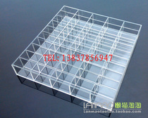 Hand card storage box acrylic hand card storage plate gym hand card storage box bath acrylic storage plate