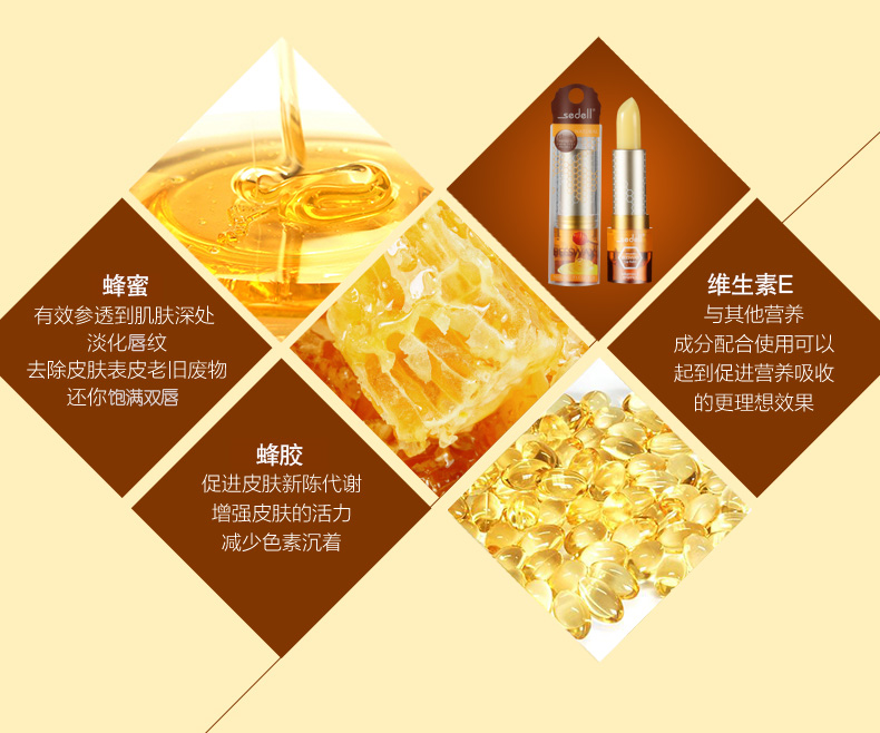 Thơ ca sáp môi mật ong Collagen dưỡng ẩm cao làm sáng đôi môi Không màu giữ ẩm cho bà bầu có sẵn để sửa chữa lâu dài - Son môi black rouge a32