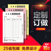 Order Delivery Slip Bill Shipment Single DiLink Merchandise Sales Sales list This triptych contract Please purchase a custom order