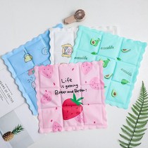 Cushion summer cushion office ice cushion car water bag cooling chair cushion summer water-free gel breathable students
