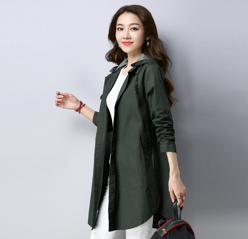 Trench pour femme en Coton en Coton - Ref 3226590 Image 14
