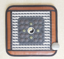  Jade germanium stone electric heating seat cushion Tomalin energy stone health office seat cushion Far infrared heating seat cushion