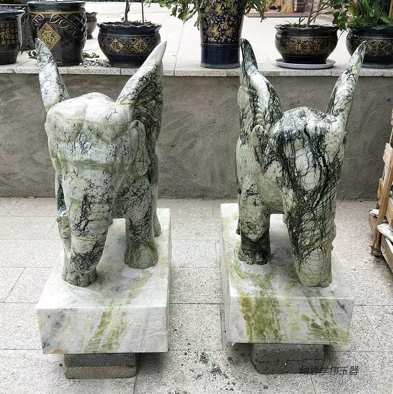 Natural jade Jade Jade Landing Big Swing Piece Home Interior Exterior of the Jade Craftsmanship Gifts Swing Accessories for the Opening of the Gift